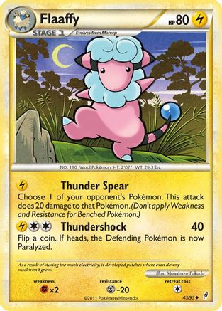 Flaaffy (043/95) [Call of Legends] Reverse Holofoil - Uncommon