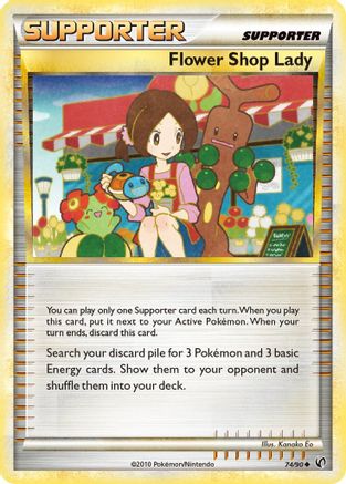 Flower Shop Lady (074/90) [Undaunted] - Uncommon