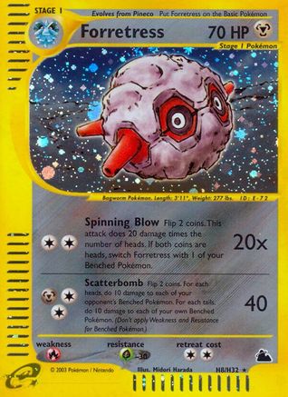 Forretress (H8) (H8/144) [Skyridge] Holofoil - Holo Rare