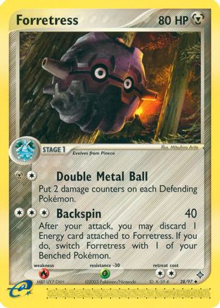 Forretress (28/97) [Dragon] - Uncommon