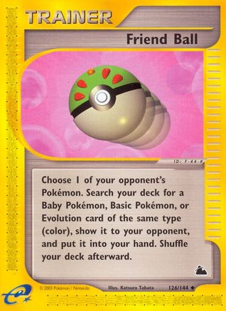 Friend Ball (126/144) [Skyridge] - Uncommon