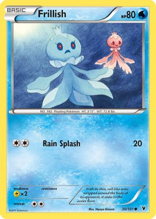 Frillish (30/101) [Noble Victories] Reverse Holofoil - Common