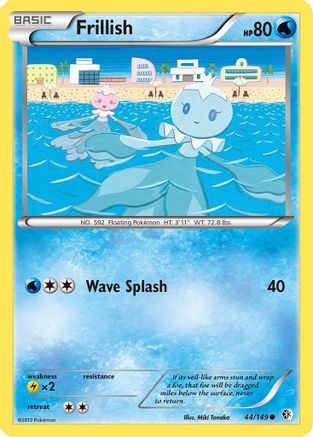 Frillish (44/149) [Boundaries Crossed] - Common