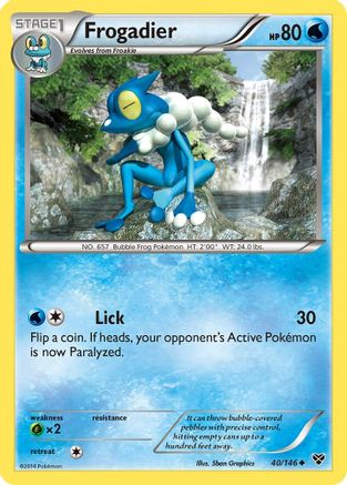 Frogadier (40/146) [XY Base Set] - Uncommon