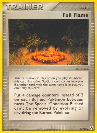 Full Flame (74/92) [Legend Maker] Reverse Holofoil - Uncommon