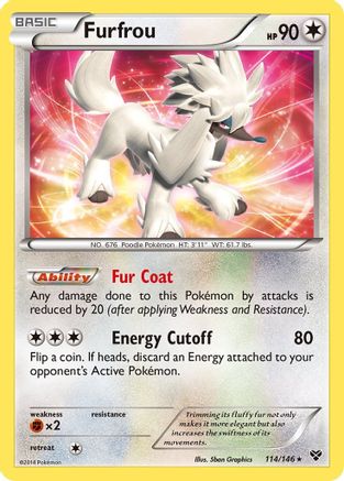 Furfrou (114/146) [XY Base Set] Holofoil - Holo Rare