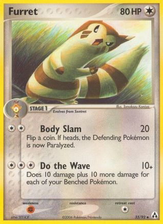 Furret (033/92) [Legend Maker] - Uncommon