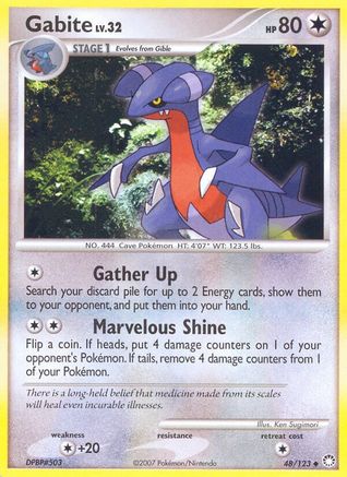 Gabite (048/123) [Mysterious Treasures] - Uncommon