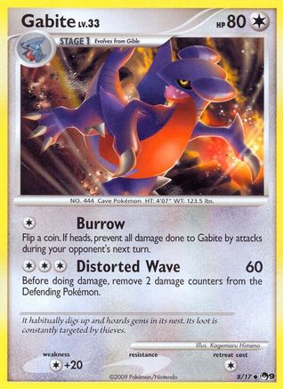 Gabite (008/17) [POP Series 9] - Uncommon