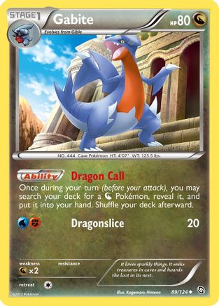 Gabite (089/124) [Dragons Exalted] - Uncommon