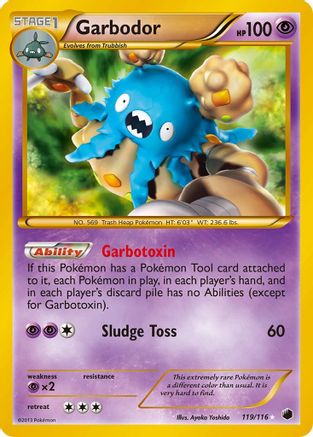 Garbodor (119 Secret Rare) (119/116) [Plasma Freeze] Holofoil - Secret Rare