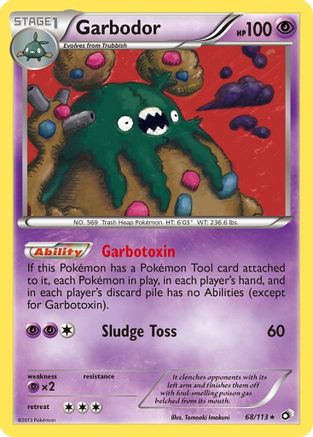 Garbodor (068/113) [Legendary Treasures] Holofoil - Holo Rare