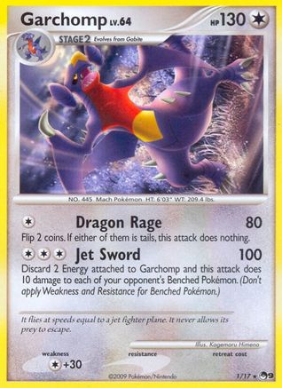 Garchomp (1/17) [POP Series 9] - Rare