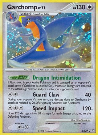 Garchomp (5/147) [Supreme Victors] Reverse Holofoil - Holo Rare