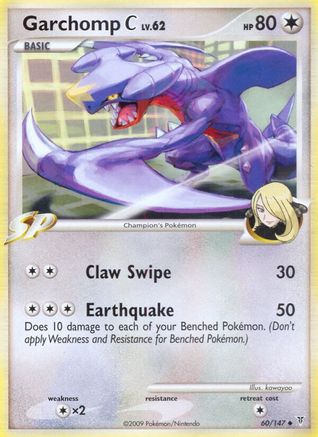 Garchomp C (060/147) [Supreme Victors] Reverse Holofoil - Uncommon