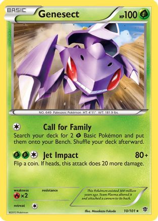Genesect (10/101) [Plasma Blast] - Rare