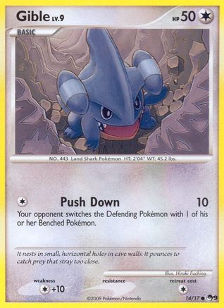 Gible (014/17) [POP Series 9] - Common
