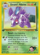 Giovanni's Nidorino (045/132) [Gym Challenge] 1st Edition - Uncommon