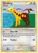 Girafarig (064/123) [HeartGold SoulSilver] Reverse Holofoil - Common