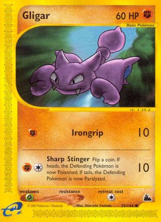Gligar (59/144) [Skyridge] - Common