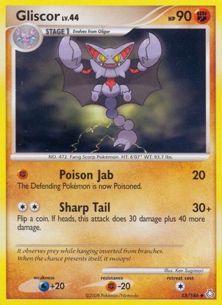 Gliscor (55/146) [Legends Awakened] Reverse Holofoil - Uncommon