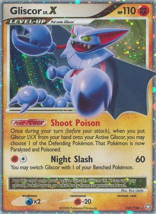 Gliscor LV.X (141/146) [Legends Awakened] Holofoil - Ultra Rare