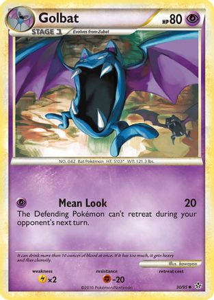 Golbat (30/95) [Unleashed] Reverse Holofoil - Uncommon