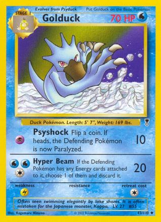 Golduck (43/110) [Legendary Collection] Reverse Holofoil - Uncommon