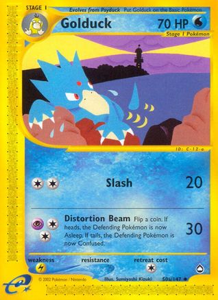 Golduck (50a) (50/147) [Aquapolis] - Uncommon