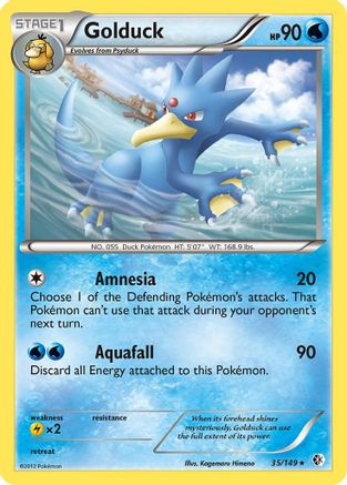 Golduck (035/149) [Boundaries Crossed] - Rare