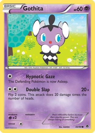 Gothita (43/98) [Emerging Powers] Reverse Holofoil - Common