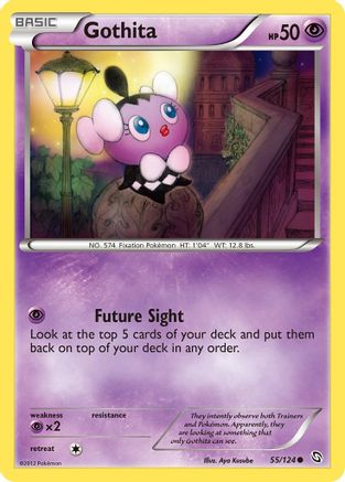 Gothita (055/124) [Dragons Exalted] Reverse Holofoil - Common