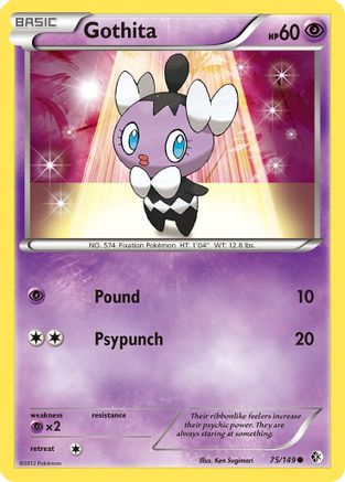 Gothita (75/149) [Boundaries Crossed] Reverse Holofoil - Common