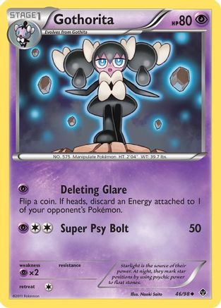 Gothorita (46/98) [Emerging Powers] Reverse Holofoil - Uncommon