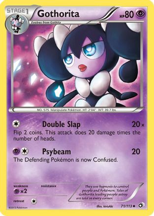 Gothorita (071/113) [Legendary Treasures] Reverse Holofoil - Uncommon