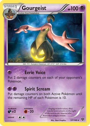 Gourgeist (57/146) [XY Base Set] Holofoil - Holo Rare