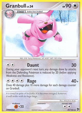 Granbull (39/106) [Great Encounters] - Uncommon