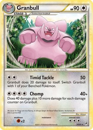 Granbull (26/95) [Call of Legends] - Rare