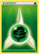 Grass Energy (105/114) [Black and White] Reverse Holofoil - Common