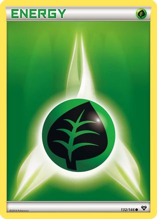 Grass Energy (132/146) [XY Base Set] - Common