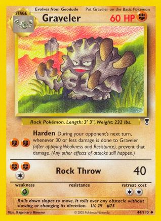 Graveler (44/110) [Legendary Collection] Reverse Holofoil - Uncommon