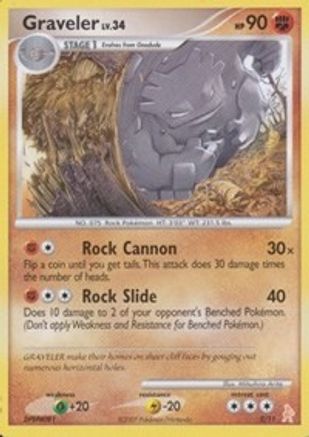Graveler (2) [DP Trainer Kit Manaphy & Lucario] - Common