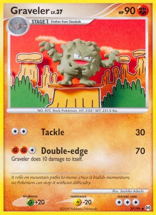 Graveler (037/99) [Arceus] - Uncommon