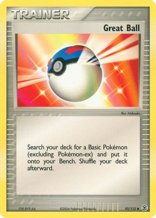 Great Ball (92/112) [FireRed & LeafGreen] - Uncommon