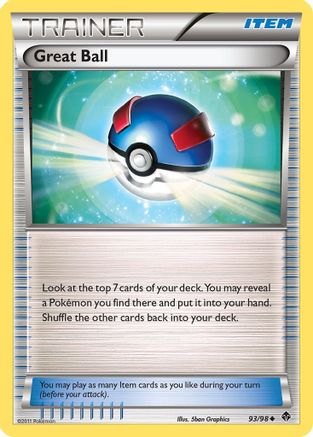 Great Ball (93/98) [Emerging Powers] Reverse Holofoil - Uncommon