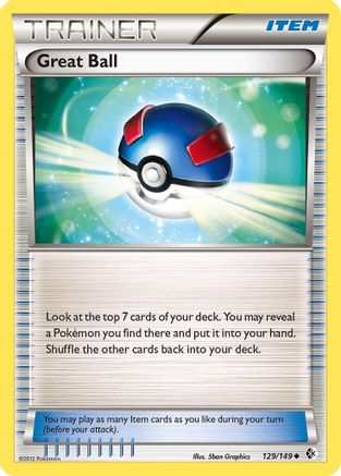 Great Ball (129/149) [Boundaries Crossed] Reverse Holofoil - Uncommon