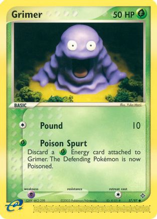 Grimer (057/97) [Dragon] Reverse Holofoil - Common