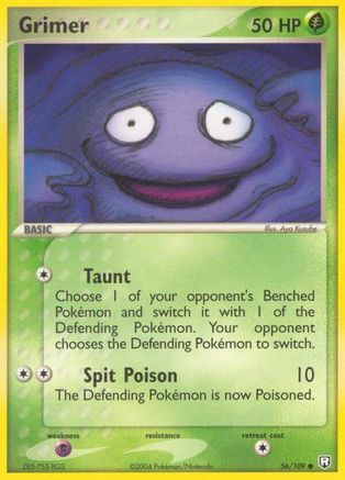 Grimer (056/109) [Team Rocket Returns] Reverse Holofoil - Common