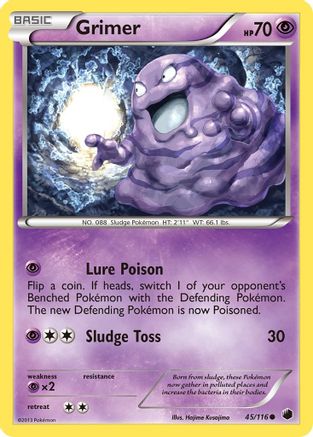 Grimer (045/116) [Plasma Freeze] - Common