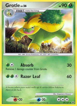 Grotle (49/127) [Platinum] Reverse Holofoil - Uncommon